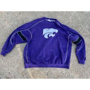 Vintage Cadre Athletic Kansas State Wildcats Sweatshirt Men’s 2XL Purple